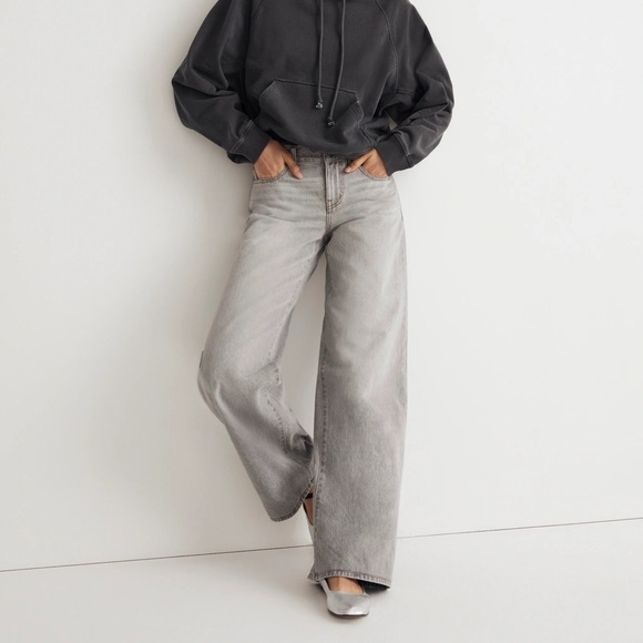 MADEWELL Low Rise Super Wideleg Jeans - Picture 11 of 13